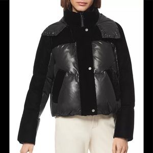Marc New York Velvet Puffy Jacket size M